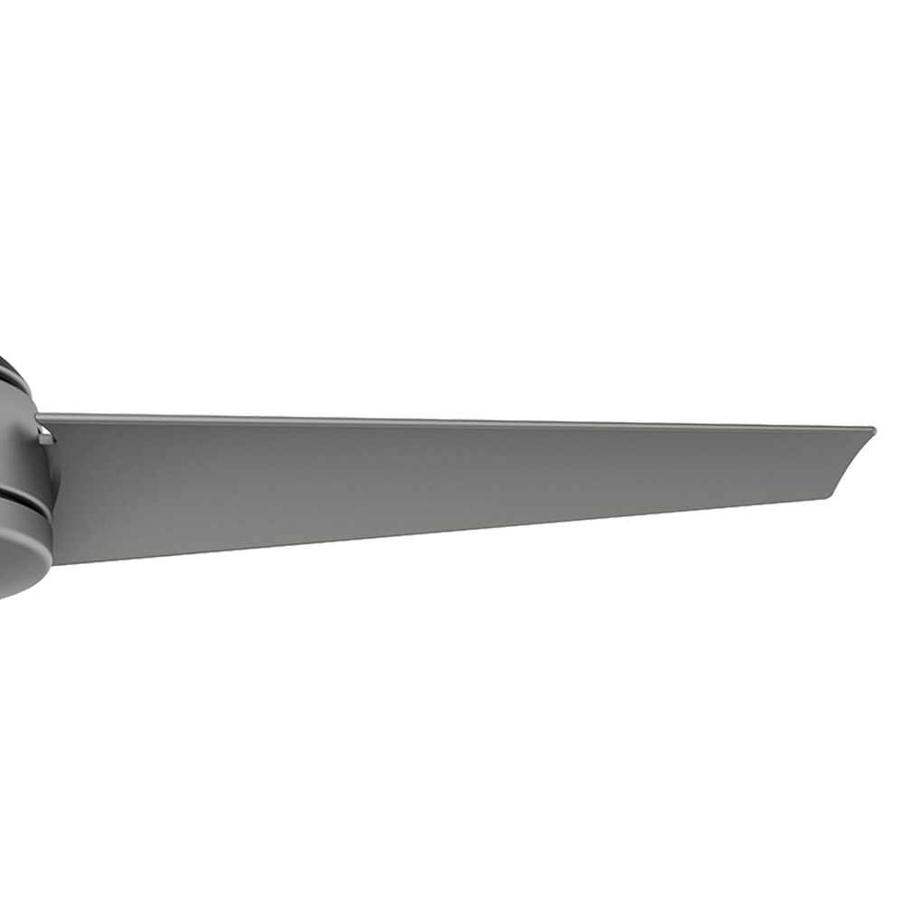 Hunter Trimaran 52&quot; Outdoor Ceiling Fan in Matte Silver, , large