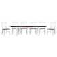 Emerald Home Mountain Retreat &-Piece Dining Set in Dark Mocha, , large