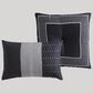 BEBEJAN Kyle 5-Piece King Comforter Set in Black and Grey, , large