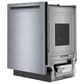 Bosch 100 Series 24" Built-In Recessed Handle Dishwasher with 8 Wash Cycles in Stainless Steel, , large