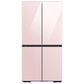 Samsung Bespoke 4-Door Flex Top Panel in Pink Glass, , large