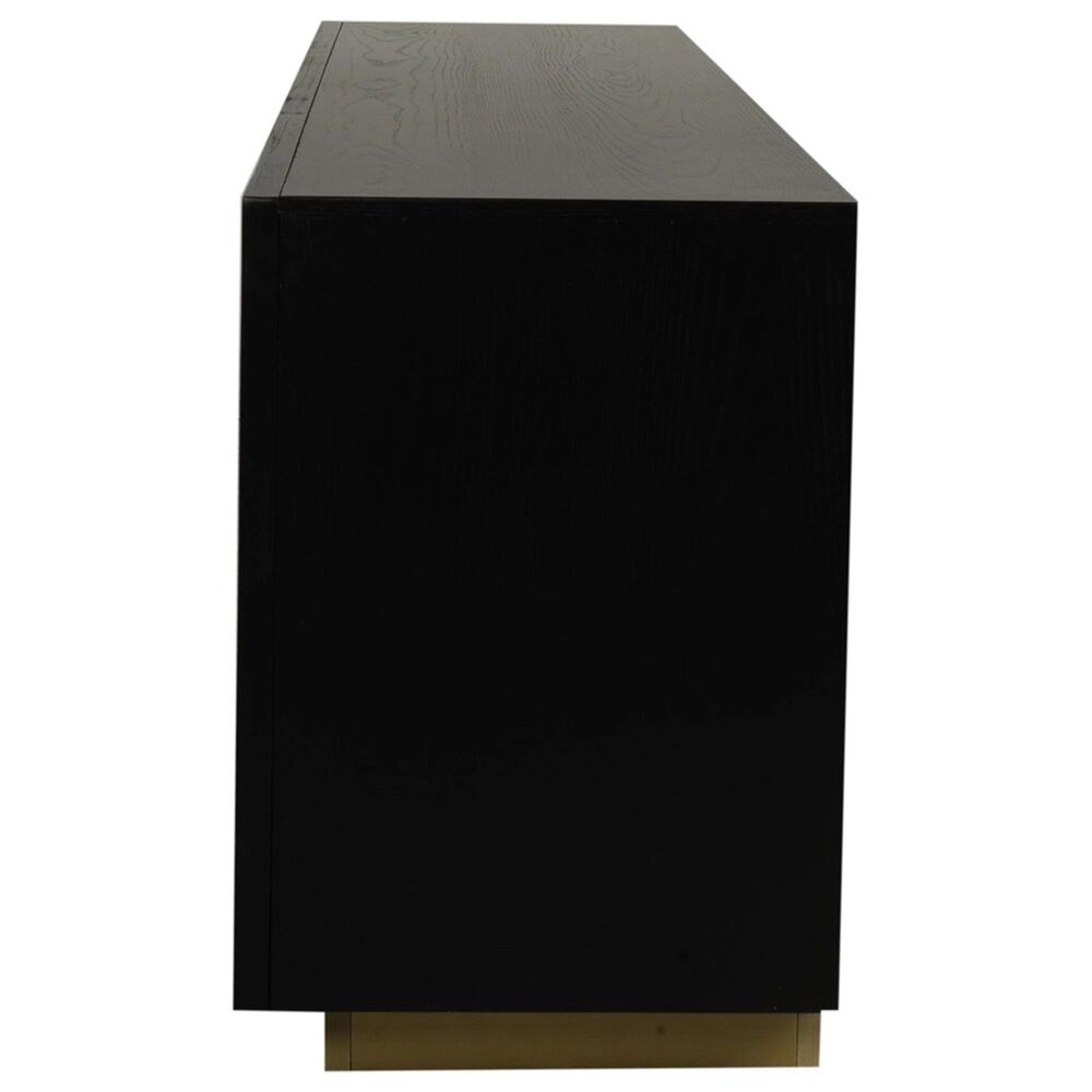 Ironleaf Montrose 74" Fireplace TV Stand in Cappuccino, , large