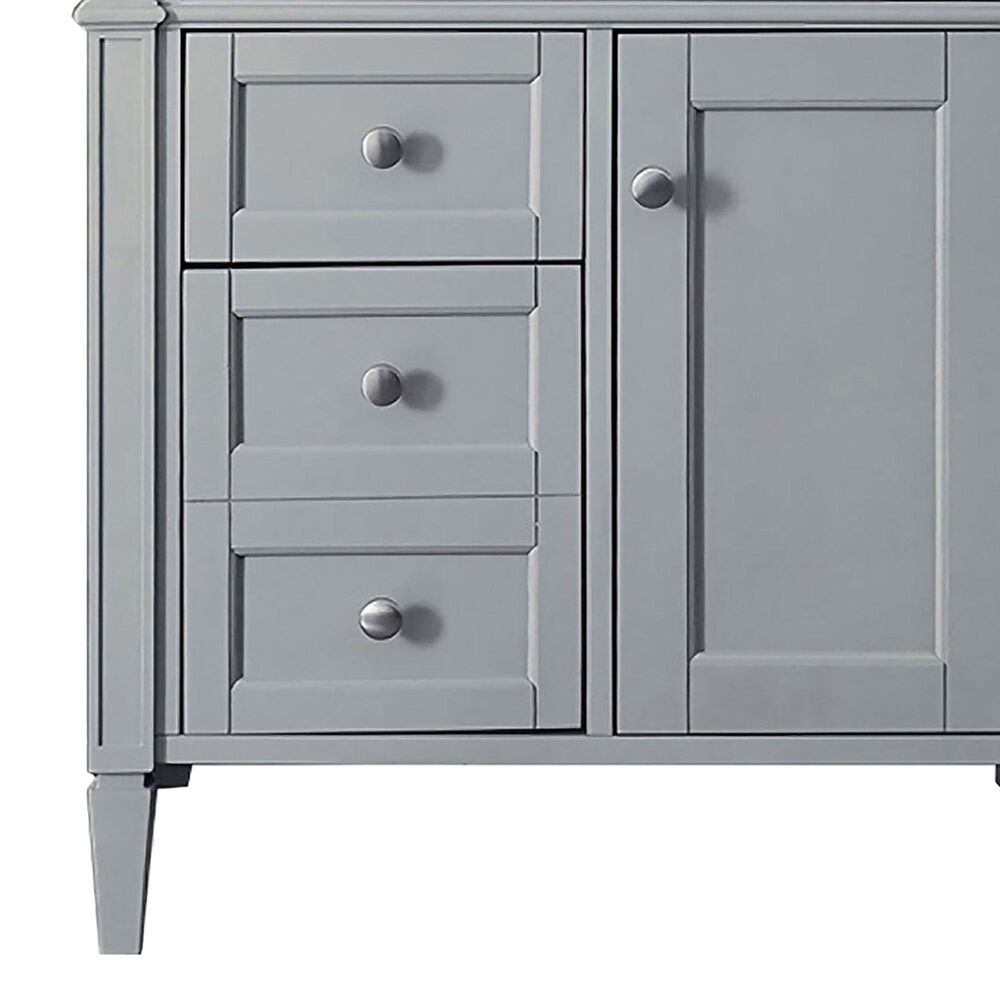 James Martin Vanities Brittany 30" Single Bathroom Vanity in Urban Gray with 3 cm White Zeus Quartz Top and Rectangular Sink, , large