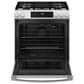 GE Appliances 2-Piece Kitchen Packages with 30" Slide-In Gas Range and 1.9 Cu. Ft. Over-the-Range Microwave Oven in White, , large