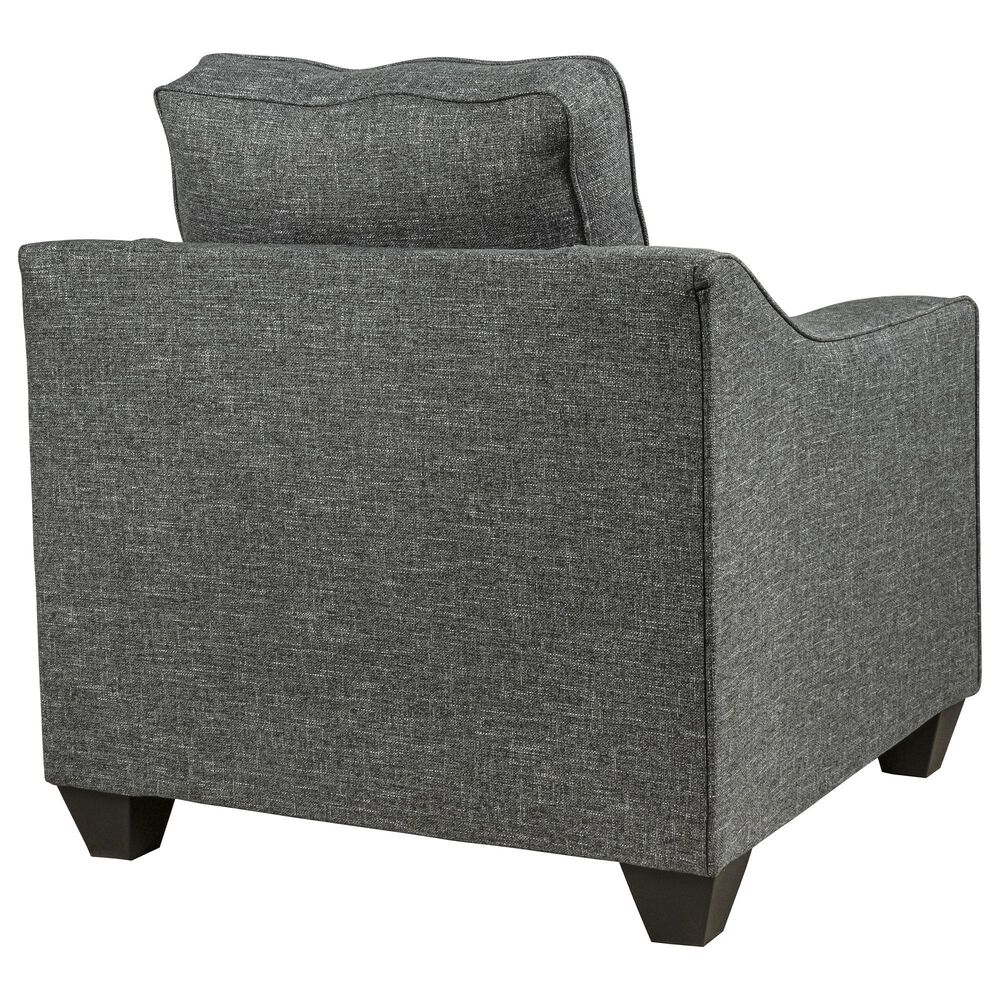 J Cooper USA Accent Chair in Galaxy Cinder, , large