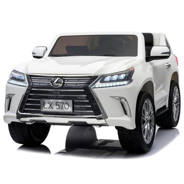 Best Ride On Cars Lexus LX570 12V White (Brown Seats), , large