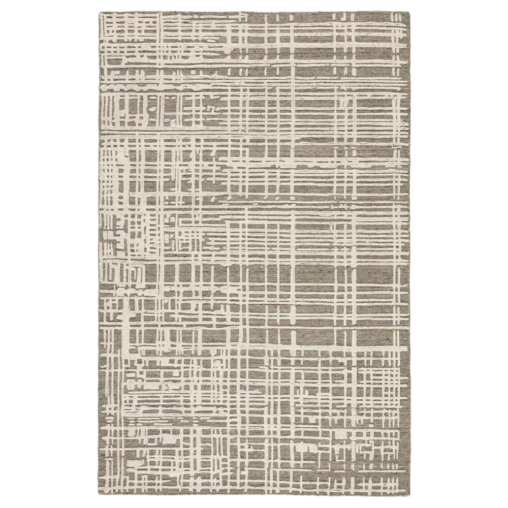 Jaipur Clamor Arlo 10" x 14" Whitecap Gray Area Rug, , large