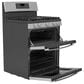 GE Appliances 30" Freestanding Gas Double Oven Range with Convection in Stainless Steel, , large