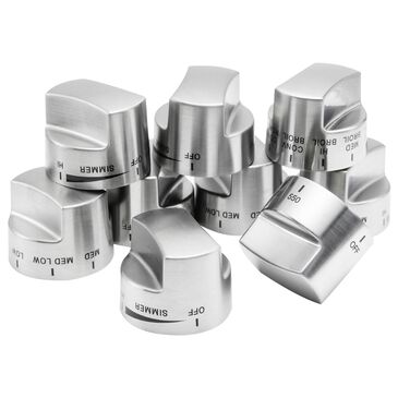 Viking Range Knob Kit for 30"/36" Gas Ranges in Stainless Steel, , large