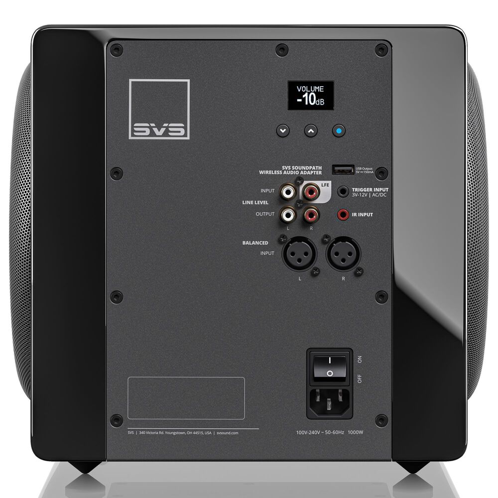 SVS 3000 Micro R Evolution Subwoofer in Piano Gloss Black, , large