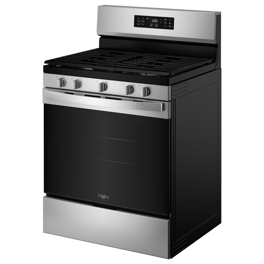 Whirlpool 5 Cu. Ft. Freestanding Gas Range in Stainless Steel, , large