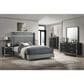 Coaster Lucia 6-Drawer Dresser and Mirror in Black and Chrome, , large