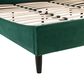 Jennifer Taylor Home Aspen King Platform Bed in Evergreen, , large