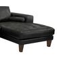 Blue River Wynne 2-Piece Right Facing Sectional with Chaise in Black, , large