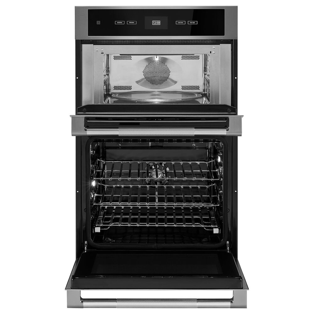 JennAir Rise 27&quot; Combination Electric Microwave and Wall Oven in Stainless Steel, , large