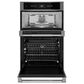 JennAir Rise 27" Combination Electric Microwave and Wall Oven in Stainless Steel, , large