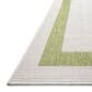 Loloi Easton Green and Ivory 2"3" x 3"9" Indoor/Outdoor Area Rug, , large