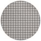 Dalyn Rug Company Marlo 10" Round Black Indoor/Outdoor Area Rug, , large