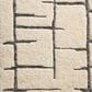 Loloi Octavia 4" x 6" Ivory and Charcoal Area Rug, , large