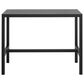 Linon Home Decor Holland 54" Outdoor Dining Table in Black, , large