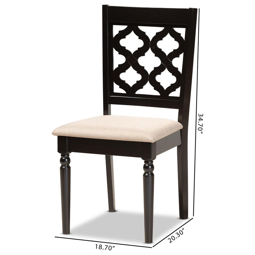 Baxton Studio Ramiro Side Chair in Dark Brown (Set of 2), , large