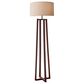 Adesso Quinn Floor Lamp in Walnut, , large