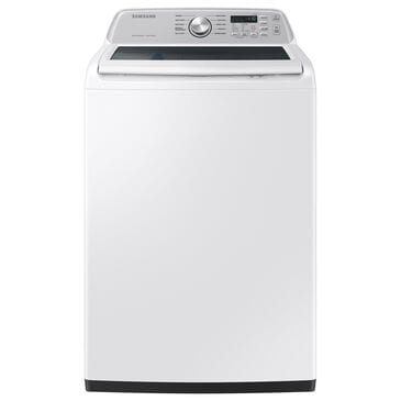 Samsung 4.6 cu. ft. Large Capacity Smart Top Load Washer with ActiveWave Agitator and Active WaterJet in White, , large