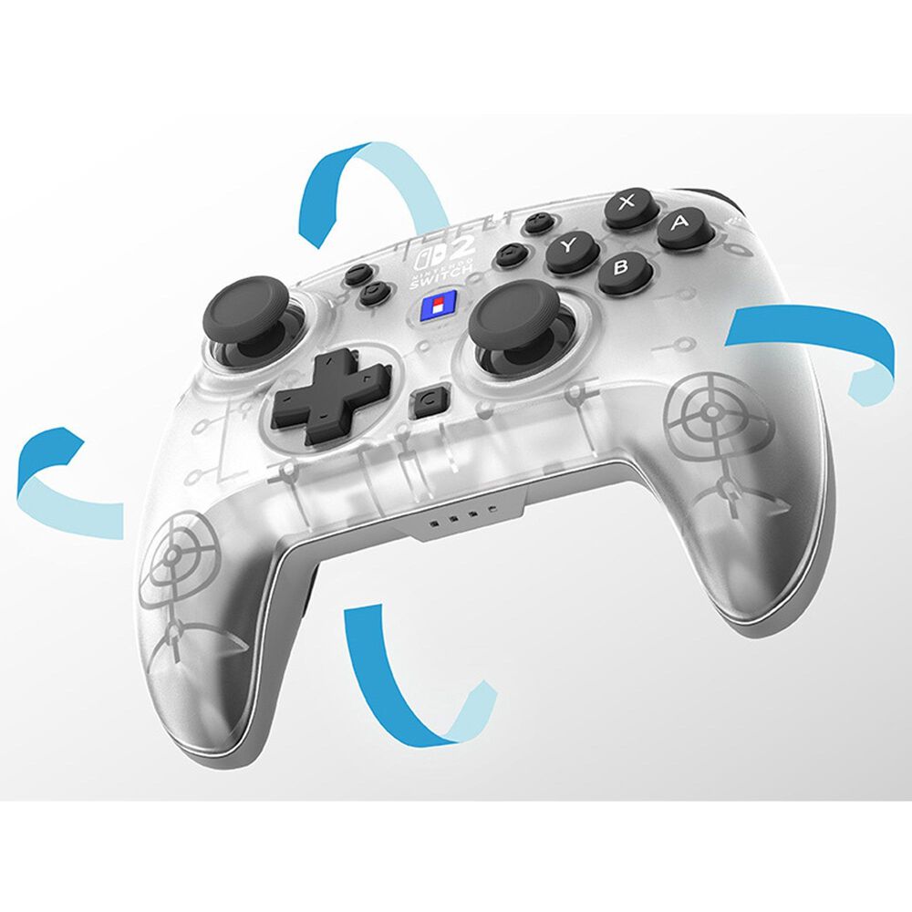 Hori Horipad Turbo (Frost) Wireless Controller for Nintendo Switch 2 in Multicolor, , large
