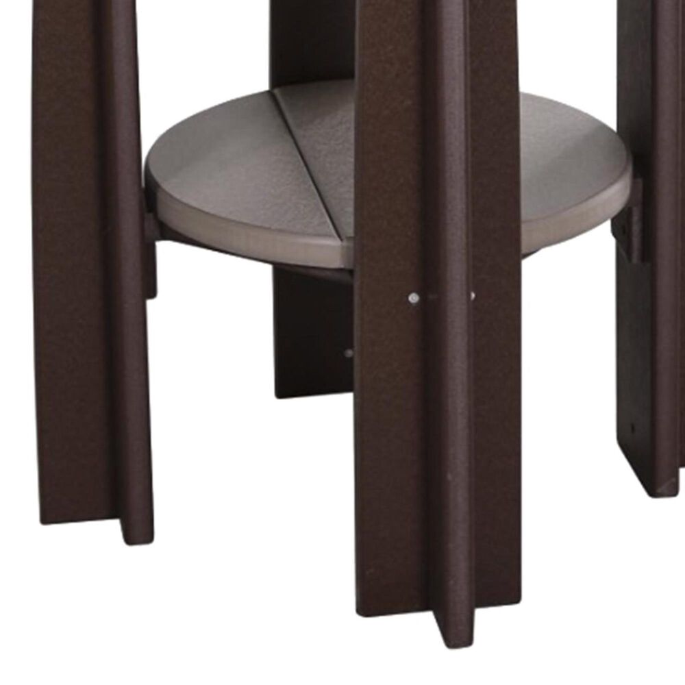 Amish Orchard Counter Height Table in Weatherwood and Chestnut, , large