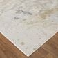 Feizy Astra 12" x 15" Gray and Gold Area Rug, , large