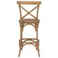 Linon Home Decor Roxy Bar Stool in Weathered Grey, , large