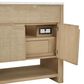 James Martin Vanities Solene 36" Single Bathroom Vanity in Seaside Oak with 3 cm Eternal Marfil Quartz Top and Rectangular Sink, , large