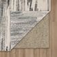 Karastan Tryst Abruzzi 8" x 11" Granite Area Rug, , large