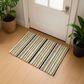 Dalyn Rug Company Soft Essentials Striped Honey 1"8" x 2"6" Indoor/Outdoor Area Rug, , large