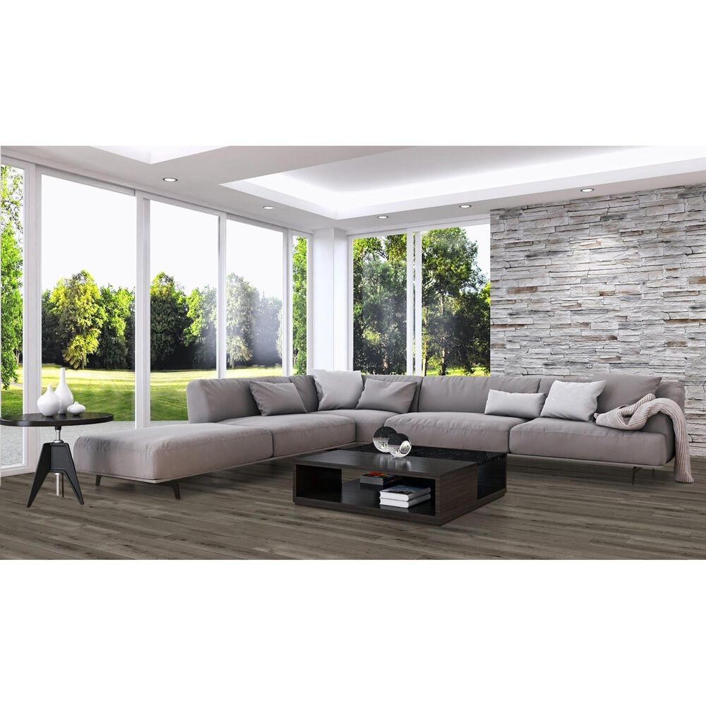 Republic Floor Lion Meadows Oasis Grey 7&quot; x 60&quot; Vinyl Plank, , large