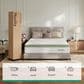 Novilla Grove 14" Medium Hybrid King Mattress in a Box, , large