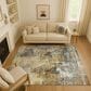 Dalyn Rug Company Lumara LM2 Khaki 6"6" x 9"6" Area Rug, , large