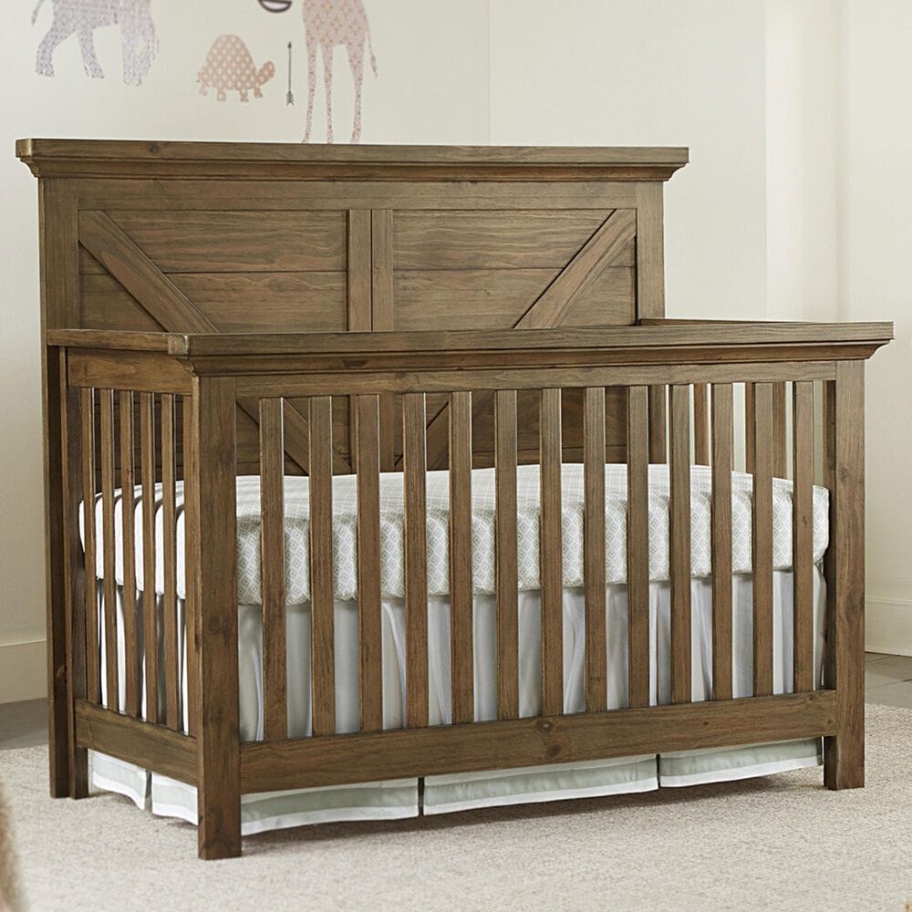Eastern Shore Westfield 4-In-1 Convertible Crib in Harvest Brown, , large