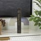 Maple and Jade Arched Geometric Decorative Bookend in Clear (Set of 2), , large