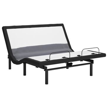 Ashley Best California King Adjustable Base with Lumbar and Audio in Charcoal Gray, , large