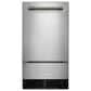 KitchenAid 18" Automatic Ice Maker with Drain Pump in PrintShield Stainless, , large
