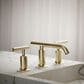 Kohler Purist Widespread Bathroom Sink Faucet in Vibrant French Gold, , large