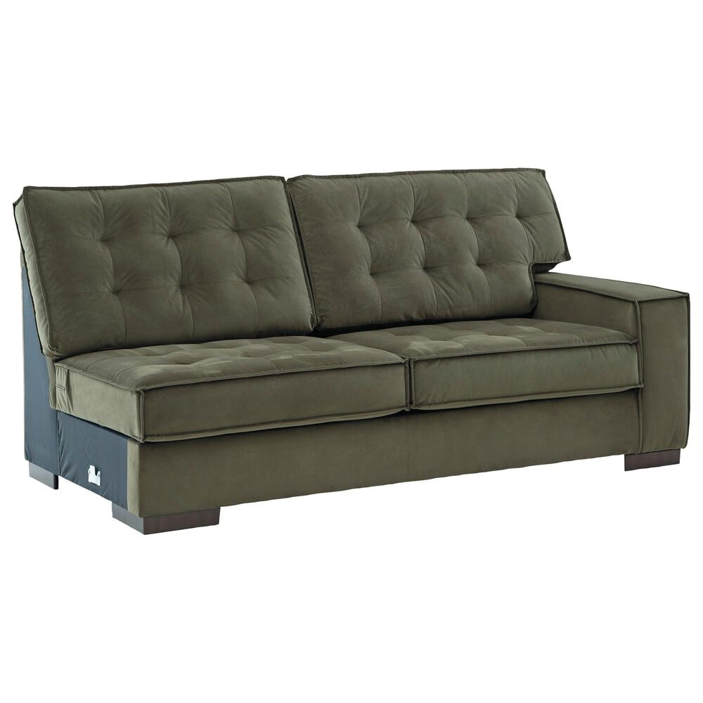 Ashley Caspian-Town 2-Piece Left Facing Sectional with Chaise in Olive, , large