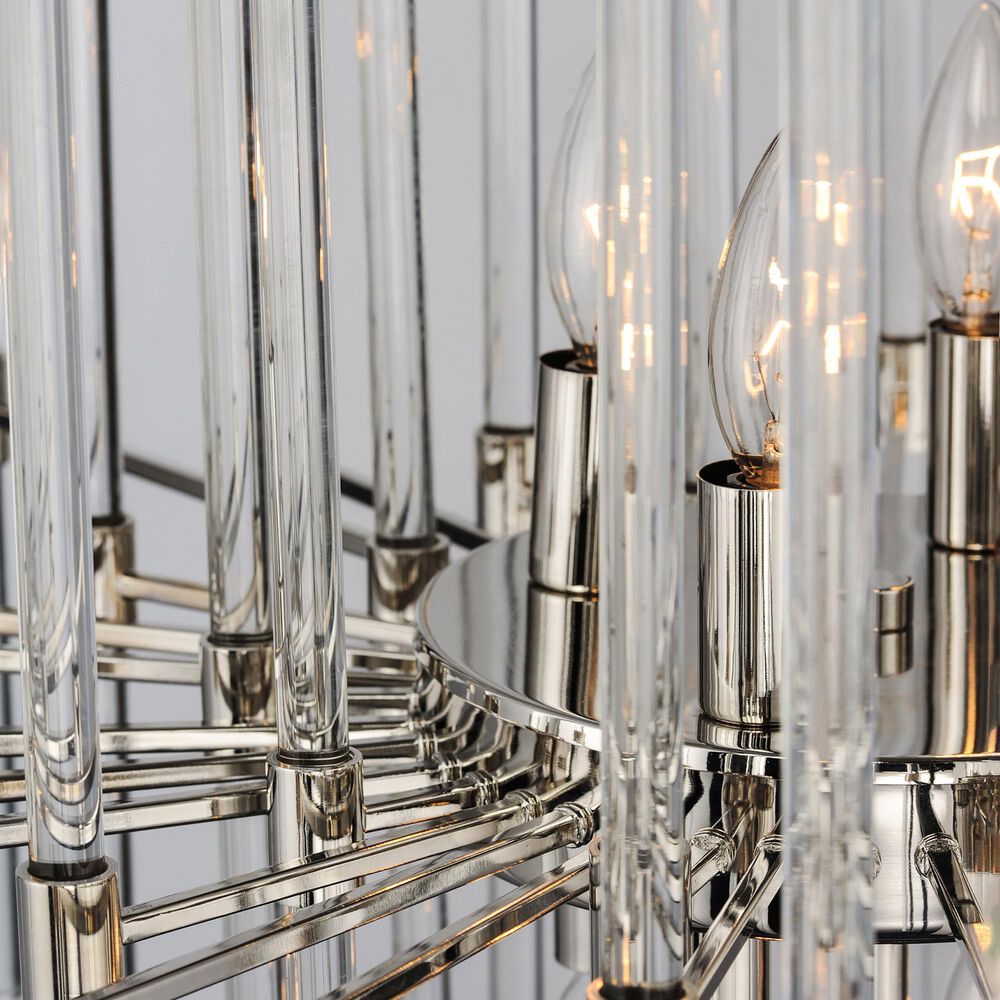 Maxim Lighting Divine 8-Light Chandelier in Polished Nickel, , large