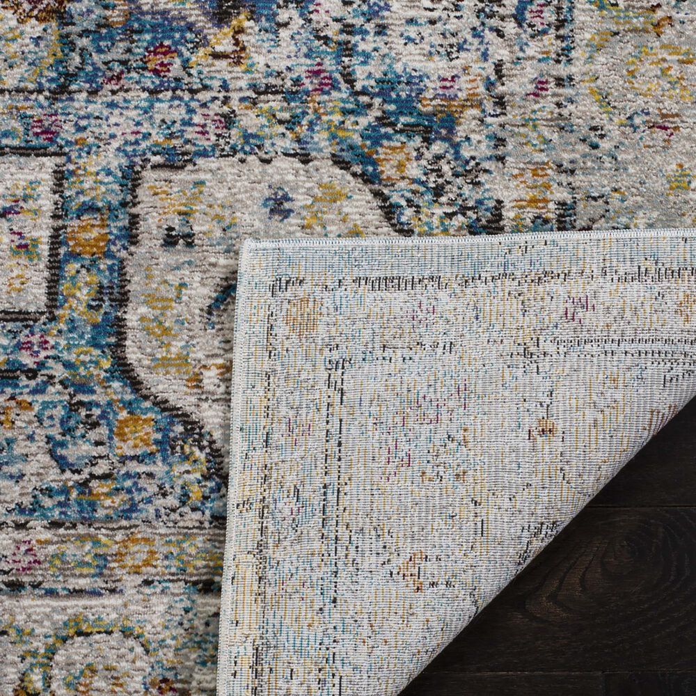 Safavieh Aria ARA106E 2&#39; x 8&#39; Beige and Blue Runner, , large