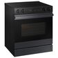 Samsung Bespoke Bespoke 6.3 Cu. Ft. Smart Slide-In Electric Range with Air Fry and Convection in Matte Black Steel, , large