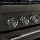KitchenAid 36" Commercial Dual Fuel Range in Black Ore, , large