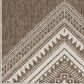 Ashley Dunsler 5" x 7" Brown and Cream Outdoor Rug, , large