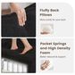 HOMLUX Right Armrest Module in Black, , large