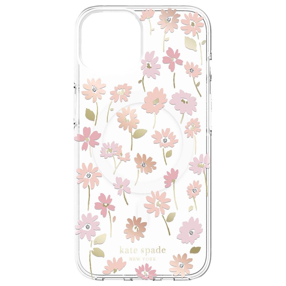 Kate Spade New York Protective Hardshell MagSafe Case for Apple iPhone 14 in Flower Pot, , large